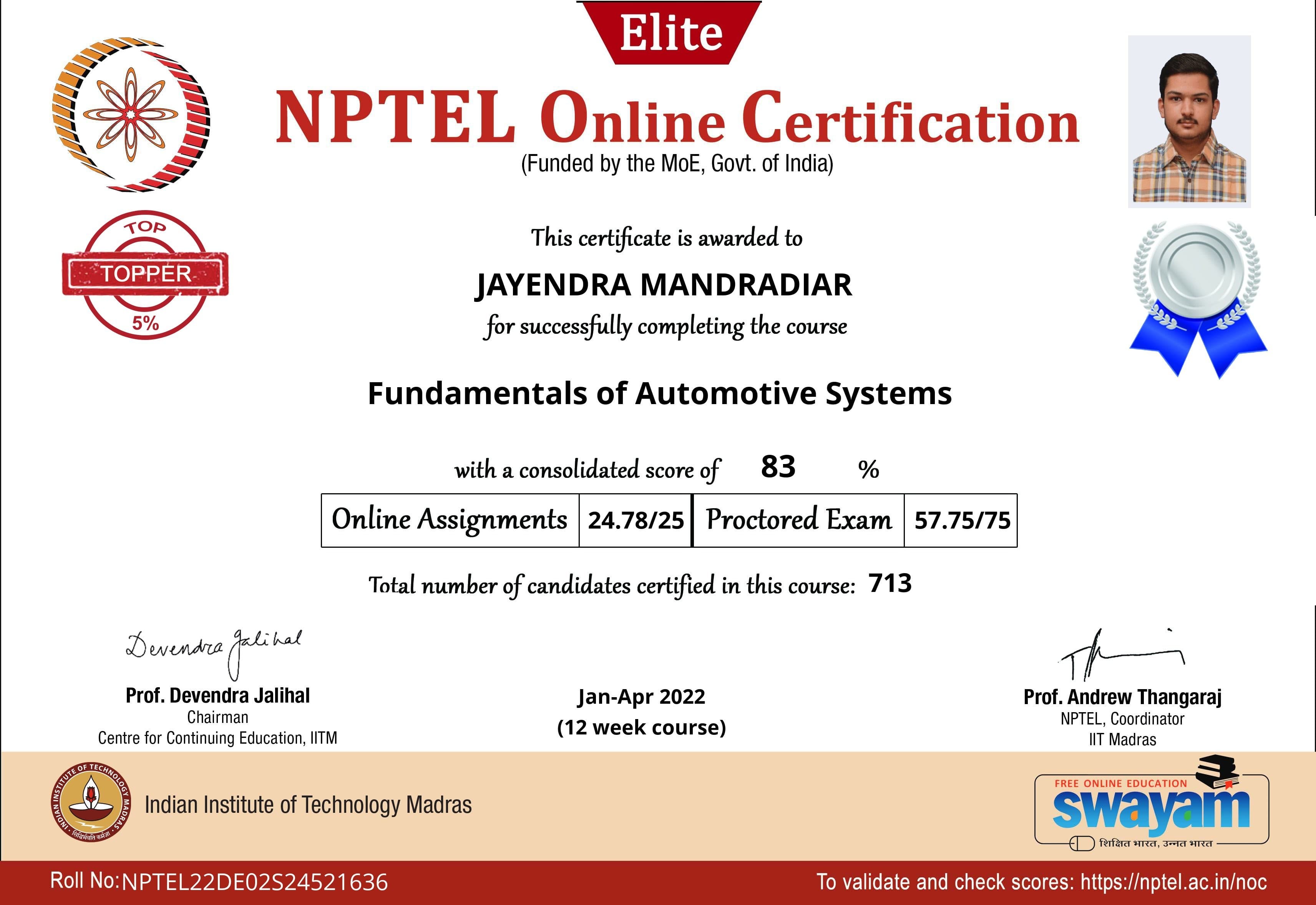 Fundamentals of Automotive Systems